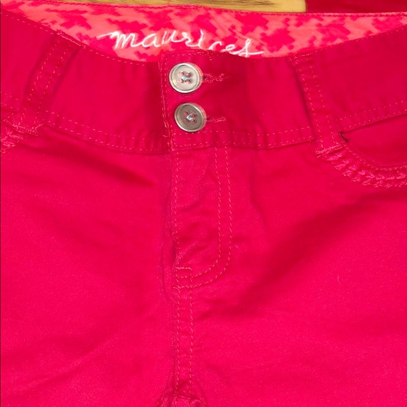 NWOT Maurice’s Pants Red Size 1/2 - Picture 2 of 6